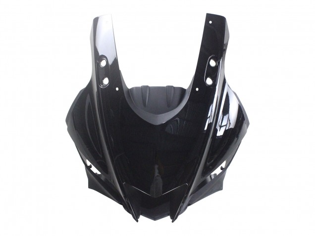 Preisgünstige Yamaha YZF R3/R25 Motorrad Verkleidung 2022-2024 - Glanzendes Schwarz