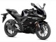 Preisgünstige Yamaha YZF R3/R25 Motorrad Verkleidung 2022-2024 - Glanzendes Schwarz