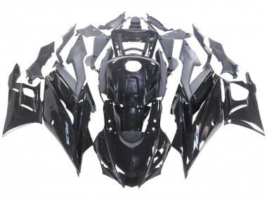 Preisgünstige Yamaha YZF R3/R25 Motorrad Verkleidung 2022-2024 - Glanzendes Schwarz