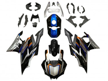 Preisgünstige Yamaha YZF R3/R25 Motorrad Verkleidung 2022-2024 - Silber Blau Orange Schwarz