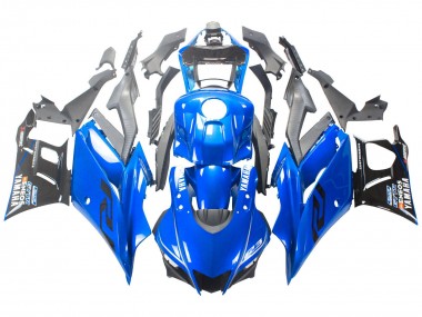 Preisgünstige Yamaha YZF R3/R25 Motorrad Verkleidung 2022-2024 - Blau Schwarz ENEOS