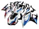 Preisgünstige Yamaha YZF R3/R25 Motorrad Verkleidung 2022-2024 - Weiss Blau Rot Schwarz