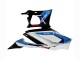 Preisgünstige Yamaha YZF R3/R25 Motorrad Verkleidung 2022-2024 - Weiss Blau Rot Schwarz