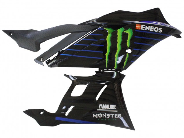 Preisgünstige Yamaha YZF R3/R25 Motorrad Verkleidung 2022-2024 - Blau Grun Schwarz Monster Yamalube ENEOS