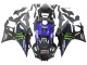 Preisgünstige Yamaha YZF R3/R25 Motorrad Verkleidung 2022-2024 - Blau Grun Schwarz Monster Yamalube ENEOS