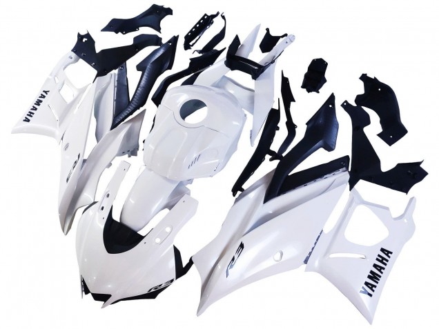 Preisgünstige Yamaha YZF R3/R25 Motorrad Verkleidung 2022-2024 - Weiss
