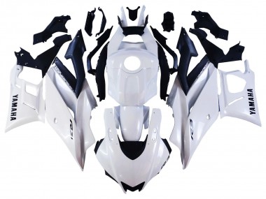 Preisgünstige Yamaha YZF R3/R25 Motorrad Verkleidung 2022-2024 - Weiss