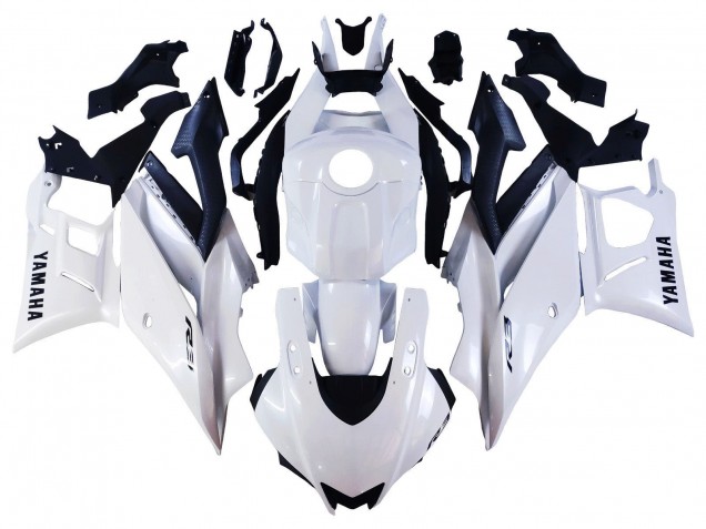 Preisgünstige Yamaha YZF R3/R25 Motorrad Verkleidung 2022-2024 - Weiss
