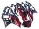 Preisgünstige Yamaha YZF R3/R25 Motorrad Verkleidung 2022-2024 - Rot Weiss Glanzendes Schwarz