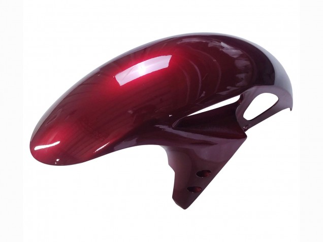 Preisgünstige Yamaha YZF R3/R25 Motorrad Verkleidung 2022-2024 - Rot Weiss Glanzendes Schwarz