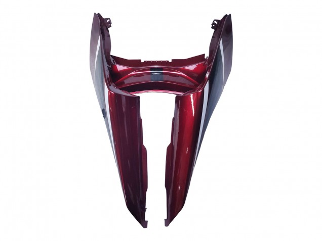 Preisgünstige Yamaha YZF R3/R25 Motorrad Verkleidung 2022-2024 - Rot Weiss Glanzendes Schwarz