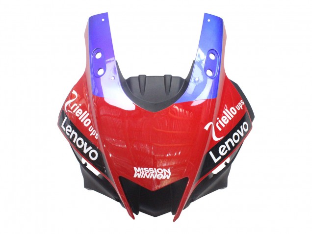 Preisgünstige Yamaha YZF R3/R25 Motorrad Verkleidung 2022-2024 - Rot Blau Schwarz Lenovo Valsir