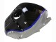 Preisgünstige Yamaha YZF R3/R25 Motorrad Verkleidung 2022-2024 - Silber Blau Glanzendes Schwarz
