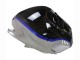 Preisgünstige Yamaha YZF R3/R25 Motorrad Verkleidung 2022-2024 - Silber Blau Glanzendes Schwarz