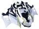 Preisgünstige Yamaha YZF R3/R25 Motorrad Verkleidung 2022-2024 - Weiss Gelb Schwarz