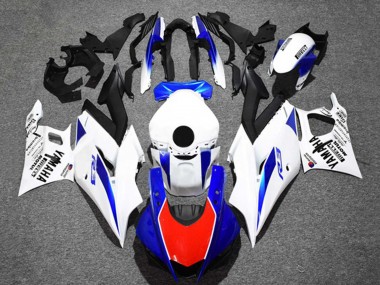 Preisgünstige Yamaha YZF R3/R25 Motorrad Verkleidung 2022-2024 - Weiss Blau Rot Schwarz Motul