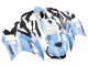 Preisgünstige Yamaha YZF R3/R25 Motorrad Verkleidung 2022-2024 - Weiss Hellblau