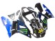 Preisgünstige Yamaha YZF 1000 R1 Motorrad Verkleidung 2000-2001 - Blau Schwarz Grun Monster Yamalube ENEOS 46