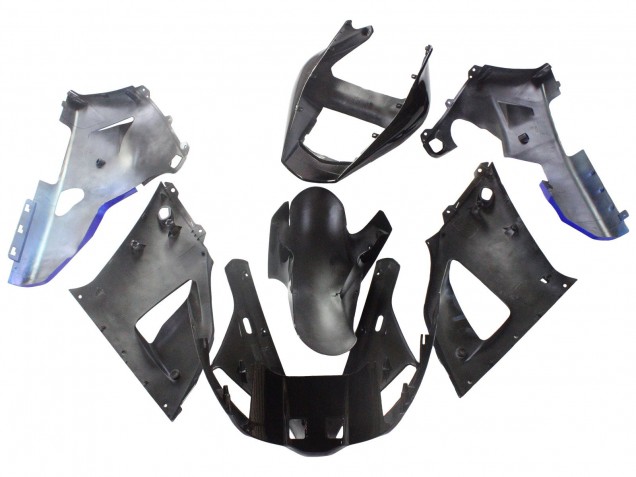 Preisgünstige Yamaha YZF 1000 R1 Motorrad Verkleidung 2000-2001 - Blau Schwarz Grun Monster Yamalube ENEOS 46