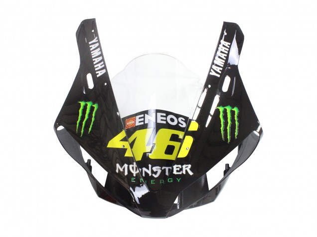 Preisgünstige Yamaha YZF 1000 R1 Motorrad Verkleidung 2000-2001 - Blau Schwarz Grun Monster Yamalube ENEOS 46