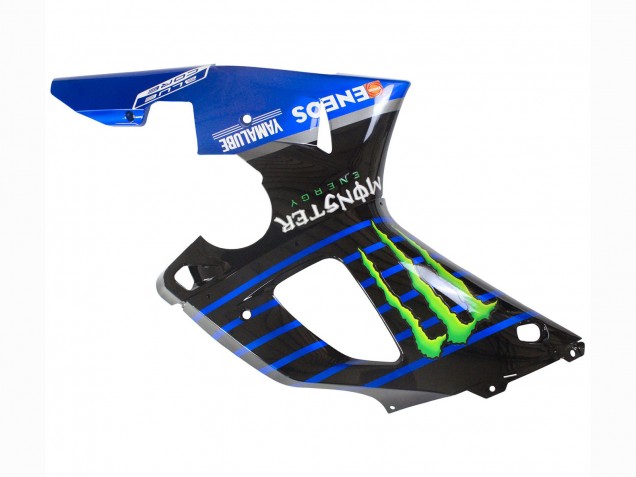 Preisgünstige Yamaha YZF 1000 R1 Motorrad Verkleidung 2000-2001 - Blau Schwarz Grun Monster Yamalube ENEOS 46