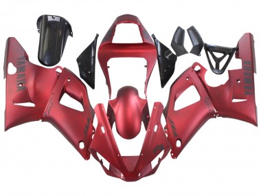 Preisgünstige Yamaha YZF 1000 R1 Motorrad Verkleidung 2000-2001 - Matt Rot