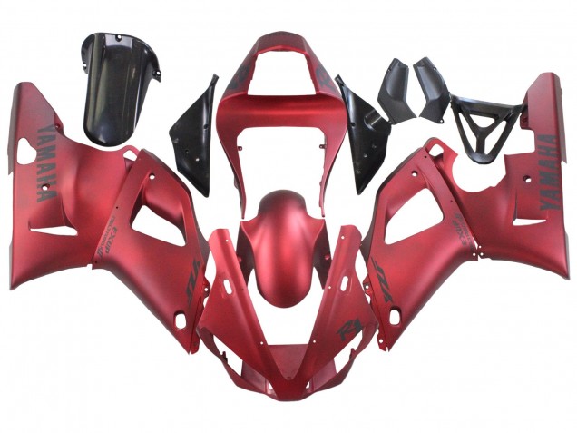 Preisgünstige Yamaha YZF 1000 R1 Motorrad Verkleidung 2000-2001 - Matt Rot