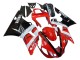 Preisgünstige Yamaha YZF 1000 R1 Motorrad Verkleidung 2000-2001 - Rot Weiss Glanzendes Schwarz