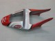 Preisgünstige Yamaha YZF 1000 R1 Motorrad Verkleidung 2000-2001 - Silber Rot Fortuna Motul
