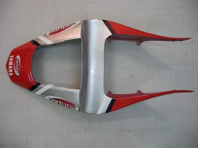 Preisgünstige Yamaha YZF 1000 R1 Motorrad Verkleidung 2000-2001 - Silber Rot Fortuna Motul
