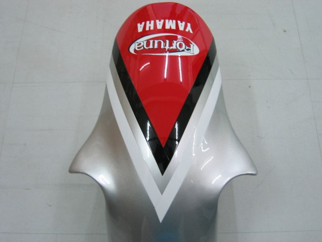 Preisgünstige Yamaha YZF 1000 R1 Motorrad Verkleidung 2000-2001 - Silber Rot Fortuna Motul