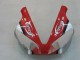 Preisgünstige Yamaha YZF 1000 R1 Motorrad Verkleidung 2000-2001 - Silber Rot Fortuna Motul