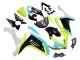 Preisgünstige Yamaha YZF 1000 R1 Motorrad Verkleidung 2007-2008 - Hellblau Limetten Grun Schwarz