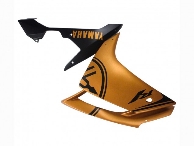 Preisgünstige Yamaha YZF 1000 R1 Motorrad Verkleidung 2007-2008 - Gold Schwarz
