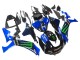Preisgünstige Yamaha YZF 1000 R1 Motorrad Verkleidung 2020-2025 - Blau Schwarz Grun Schwarz ENEOS Monster