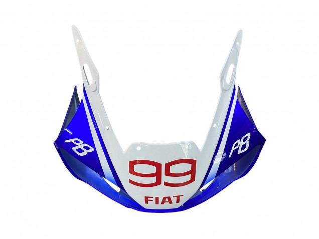 Preisgünstige Yamaha YZF 600 R6 Motorrad Verkleidung 1998-2002 - Weiss Blau Rot Fiat 99