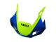 Preisgünstige Yamaha YZF 600 R6 Motorrad Verkleidung 1998-2002 - Neon Grun Blau Weiss Champions