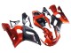 Preisgünstige Yamaha YZF 600 R6 Motorrad Verkleidung 1998-2002 - Orange Matt Schwarz