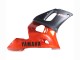 Preisgünstige Yamaha YZF 600 R6 Motorrad Verkleidung 1998-2002 - Orange Matt Schwarz