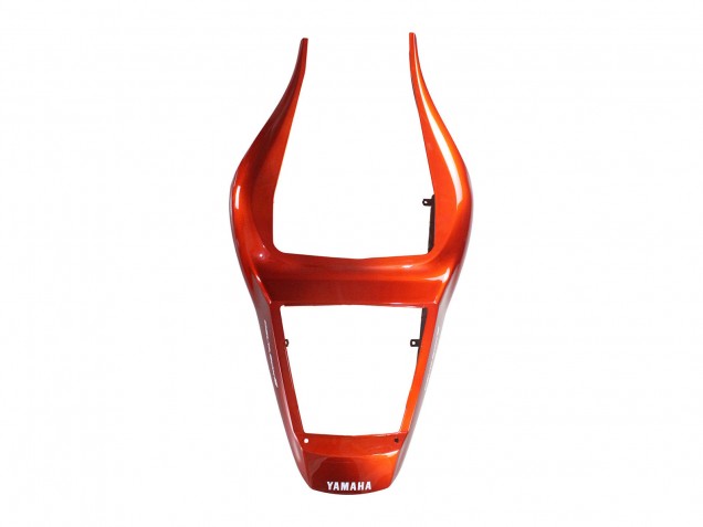 Preisgünstige Yamaha YZF 600 R6 Motorrad Verkleidung 1998-2002 - Orange Matt Schwarz