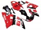 Preisgünstige Yamaha YZF 600 R6 Motorrad Verkleidung 1998-2002 - Rot Weiss Glanzendes Schwarz