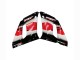 Preisgünstige Yamaha YZF 600 R6 Motorrad Verkleidung 1998-2002 - Rot Weiss Glanzendes Schwarz