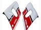 Preisgünstige Yamaha YZF 600 R6 Motorrad Verkleidung 1998-2002 - Weiss Rot Schwarz Petronas Yamalube 50th
