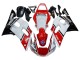 Preisgünstige Yamaha YZF 600 R6 Motorrad Verkleidung 1998-2002 - Weiss Rot Schwarz Petronas Yamalube 50th