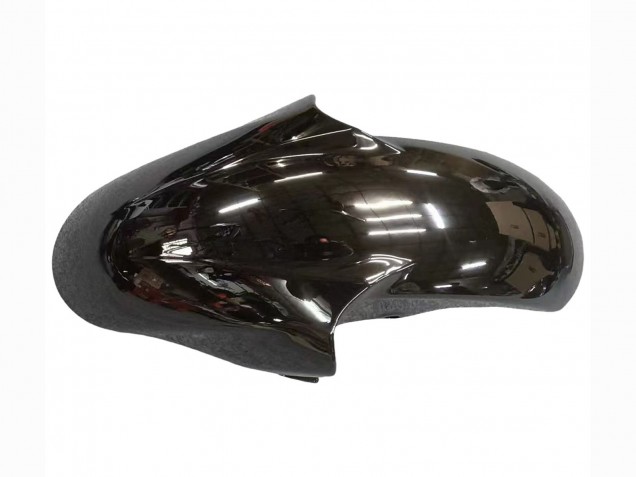 Preisgünstige Yamaha YZF 600 R6 Motorrad Verkleidung 1998-2002 - Silber Glanzendes Schwarz