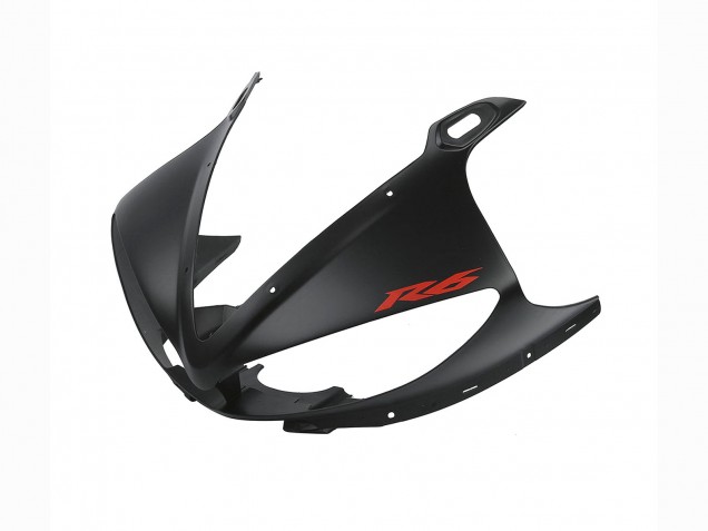 Preisgünstige Yamaha YZF R6 Motorrad Verkleidung 2003-2004 - Matt Schwarz