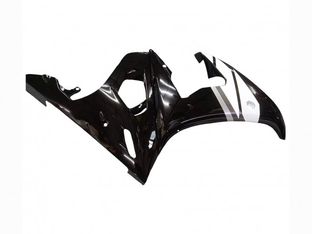 Preisgünstige Yamaha YZF R6 Motorrad Verkleidung 2003-2004 - Rot Weiss Glanzendes Schwarz