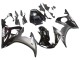Preisgünstige Yamaha YZF R6 Motorrad Verkleidung 2003-2004 - Glanzendes Schwarz Matt Schwarz Weiss Aufkleber