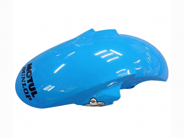 Preisgünstige Yamaha YZF R6 Motorrad Verkleidung 2003-2004 - Weiss Blau Grun Rot Kastinee Dunlop Motul