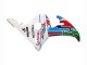 Preisgünstige Yamaha YZF R6S Motorrad Verkleidung 2006-2009 - Weiss Blau Grun Rot Kastinee Dunlop Motul